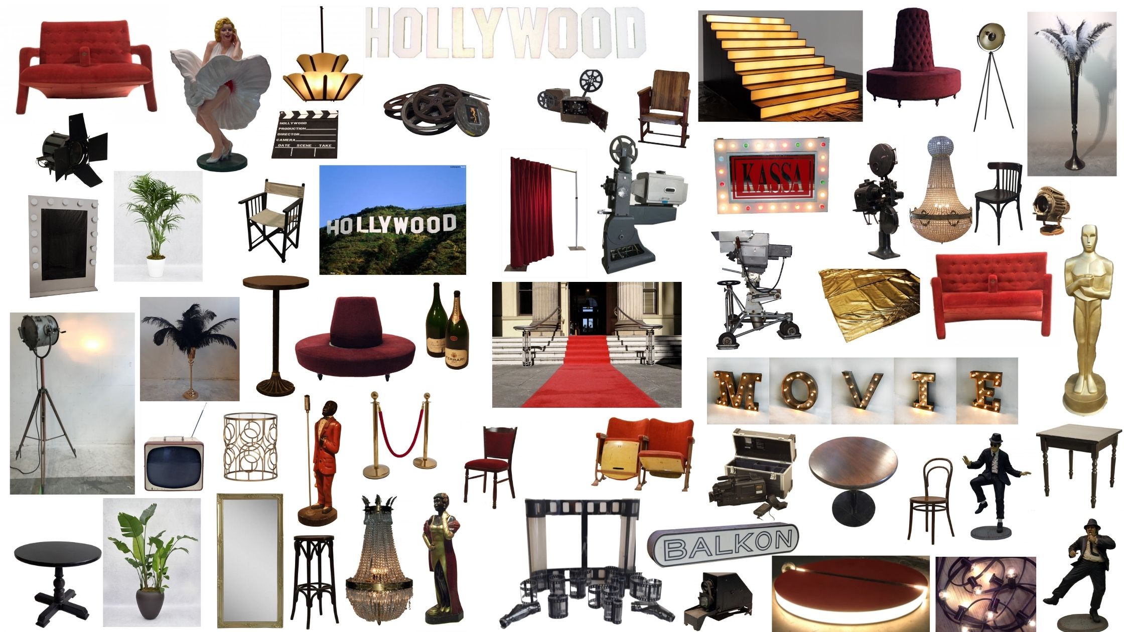 Moodboard: Theater/Hollywood