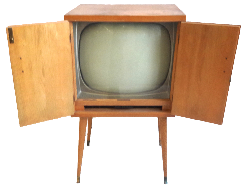 Ongebruikt TV kast jaren 60 - JAN Verhuur KA-91